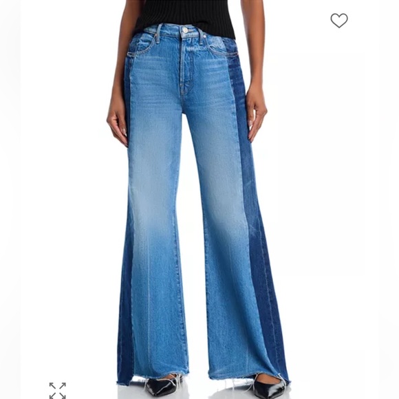 MOTHER Denim - Mother Superior Denim - Women's Two-Tone Flare Jeans